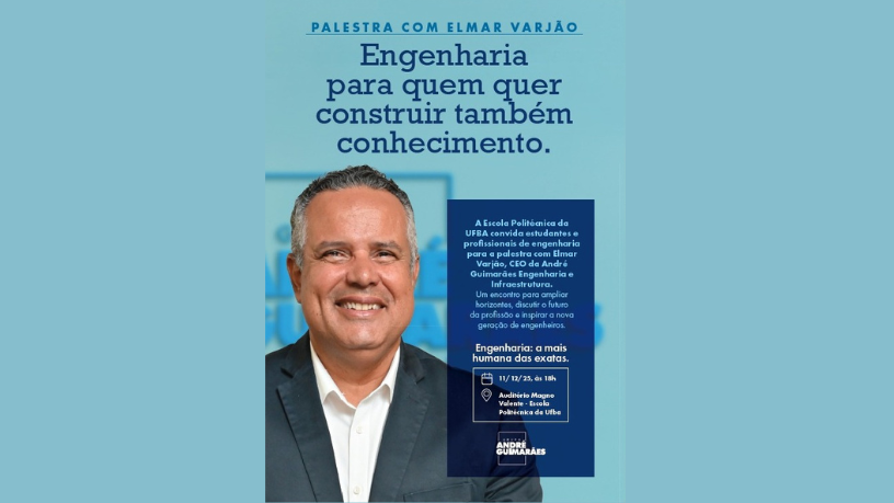 Quando a governança técnica é estruturada desde o início, a obra ganha qualidade, eficiência e segurança em todas as etapas, afirma Elmar Juan Passos Varjão Bomfim.